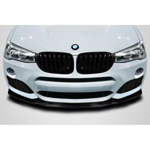 2015-2017 BMW X3 F25 X4 F26 CS Front Lip Spoiler Air Dam - 1 Piece - image 1