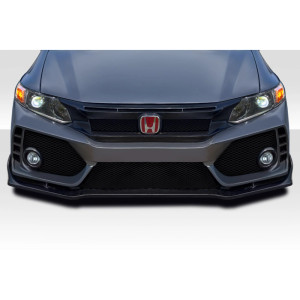 2012-2015 Honda Civic 4DR FK8 Type R Look Front Bumper - 1 Piece - image 1