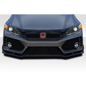 2012-2015 Honda Civic 4DR FK8 Type R Look Front Bumper - 1 Piece - image 1