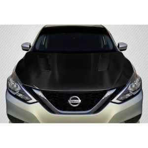2016-2019 Nissan Sentra Carbon Creations JS Hood - 1 Piece - image 1 2016-2019 Nissan Sentra Carbon Creations JS Hood - 1 Piece - image 1