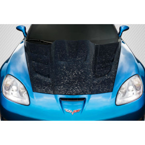 2005-2013 Chevrolet Corvette C6 AeroForge Dritech ZR Edition 2 Hood - 1 Piece - image 1