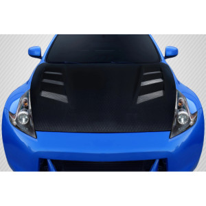 2009-2020 Nissan 370Z Z34 Carbon Creations Geo6ix AM-S Hood - 1 Piece - image 1 2009-2020 Nissan 370Z Z34 Carbon Creations Geo6ix AM-S Hood - 1 Piece - image 1