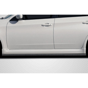 2008-2010 Subaru Impreza WRX Ghost Side Skirt Rocker Panel Splitters - 2 Pieces (S) - image 1