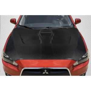 2008-2017 Mitsubishi Lancer / Lancer Evolution 10 Lancer Geo6ix Dritech GT Concept Hood - 1 Piece - image 1