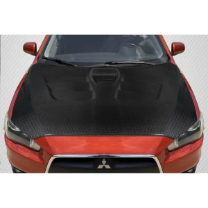 2008-2017 Mitsubishi Evolution GT Concept Carbon Fiber Hood - image 1