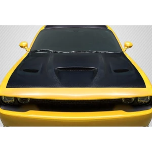2008-2023 Dodge Challenger Hellcat Carbon Fiber Hood - image 1