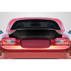 2006-2015 Mazda Miata MX-5 Carbon Creations High Kick Rear Wing Spoiler - 1 Piece ( Hard Top Model Only ) - image 1 2006-2015 Mazda Miata MX-5 Carbon Creations High Kick Rear Wing Spoiler - 1 Piece ( Hard Top Model Only ) - image 1