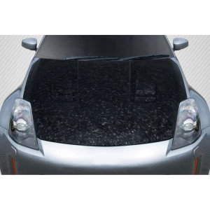 2003-2006 Nissan 350Z Z33 Carbon Creations AeroForge Dritech JGTC Hood - 1 Piece - image 1