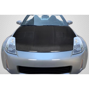 2003-2006 Nissan 350Z Z33 Carbon Creations Geo6ix Dritech JGTC Hood - 1 Piece - image 1 2003-2006 Nissan 350Z Z33 Carbon Creations Geo6ix Dritech JGTC Hood - 1 Piece - image 1