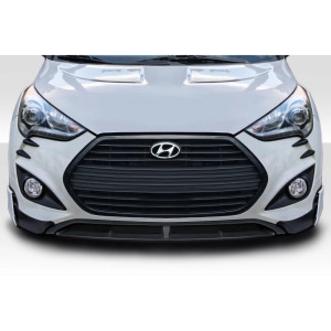 2012-2017 Hyundai Veloster Turbo Duraflex Minda Front Lip Spoiler Air Dam - 3 Piece - image 1