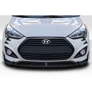 2012-2017 Hyundai Veloster Turbo Minda Front Lip Spoiler Air Dam - 3 Piece - image 1