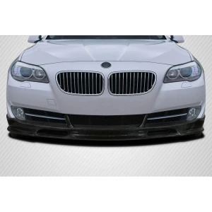 2011-2016 BMW 5 Series F10 4DR Wave Front Lip Spoiler Air Dam - 1 Piece - image 1