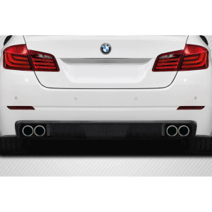 2011-2016 BMW 5 Series F10 4DR Wave Rear Diffuser - 1 Piece - image 1