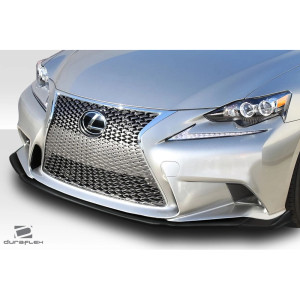 2014-2016 Lexus IS Series IS350 IS250 AM Design Front Lip Spoiler - 1 Piece ( F Sport Models only) (S) - image 1