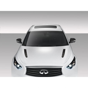 2009-2017 Infiniti FX35 FX50 QX70 CT-R Hood - 1 Piece (S) - image 1