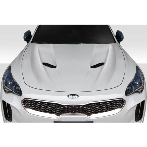 2018-2023 Kia Stinger Duraflex Executive Hood - 1 Piece - image 1 2018-2023 Kia Stinger Duraflex Executive Hood - 1 Piece - image 1
