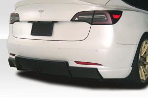 2018-2023 Tesla Model 3 Duraflex GT Concept Rear Diffuser - 1 Piece - image 1 2018-2023 Tesla Model 3 Duraflex GT Concept Rear Diffuser - 1 Piece - image 1