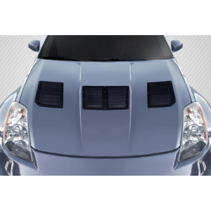 2003-2006 Nissan 350Z Z33 Carbon Creations GT1 Hood Vents - 3 Piece - image 1 2003-2006 Nissan 350Z Z33 Carbon Creations GT1 Hood Vents - 3 Piece - image 1