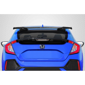2017-2021 Honda Civic HB Carbon Creations SPN Roof Wing Spoiler - 1 Piece - image 1