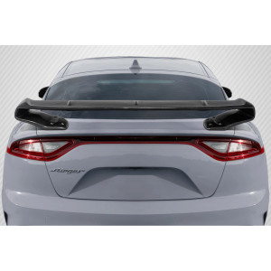 2018-2023 Kia Stinger Carbon Creations SQX Rear Wing Spoiler - 1 Piece - image 1 2018-2023 Kia Stinger Carbon Creations SQX Rear Wing Spoiler - 1 Piece - image 1