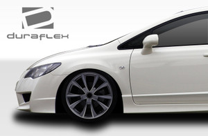 2006-2011 Honda Civic 4DR Duraflex JDM Type R Conversion Fenders - 2 Piece - image 1 2006-2011 Honda Civic 4DR Duraflex JDM Type R Conversion Fenders - 2 Piece - image 1