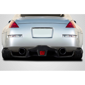 2003-2008 Nissan 350Z Z33 Carbon Creations F1 Rear Diffuser - 5 Piece ( fits G35 2DR / G37 2DR / 370Z ) - image 1