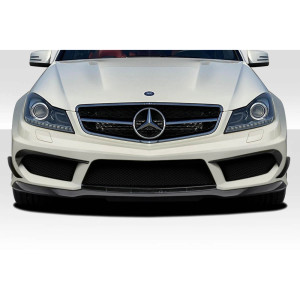 2012-2014 Mercedes C63 W204 Black Series Look Front Bumper - 1 Piece - image 1