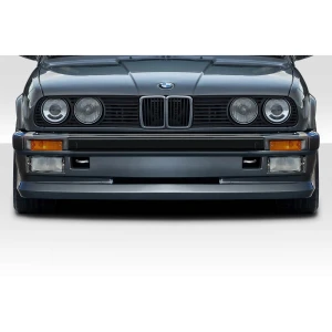 1984-1991 BMW 3 Series E30 Grevan Front Lip Spoiler Air Dam - 1 Piece - image 1