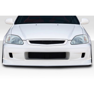 1999-2000 Honda Civic Duraflex Joker Front Bumper - 1 Piece - image 1 1999-2000 Honda Civic Duraflex Joker Front Bumper - 1 Piece - image 1