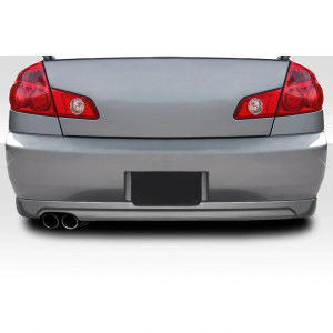 2003-2004 Infiniti G Sedan G35 NISM look Rear Lip Add on Spoiler - 1 Piece - image 1