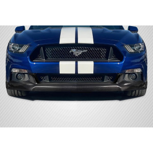 2015-2017 Ford Mustang Carbon Creations Goblin Front Lip Spoiler Air Dam - 1 Piece - image 1