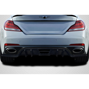 2019-2023 Genesis G70 Carbon Creations Meller Rear Diffuser - 3 Piece - image 1 2019-2023 Genesis G70 Carbon Creations Meller Rear Diffuser - 3 Piece - image 1