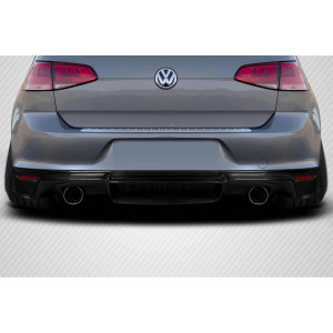 2015-2021 Volkswagen Golf / GTI Carbon Creations Verella Rear Diffuser - 1 Piece - image 1