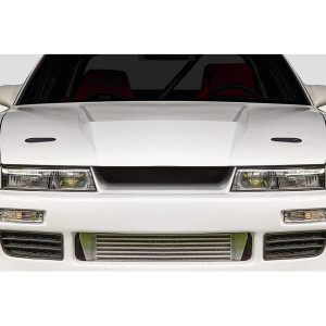 1989-1994 Nissan Silvia S13 Duraflex Raven Front Grille - 1 Piece - image 1 1989-1994 Nissan Silvia S13 Duraflex Raven Front Grille - 1 Piece - image 1