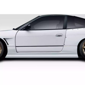 1989-1994 Nissan 240SX S13 Duraflex Supercool V2 Side Skirts Rocker Panels - 2 Piece - image 1 1989-1994 Nissan 240SX S13 Duraflex Supercool V2 Side Skirts Rocker Panels - 2 Piece - image 1