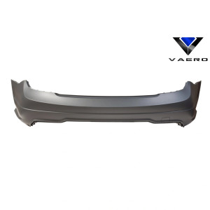 2008-2014 Mercedes C Class W204 C250 C63 V2 Look Rear Bumper ( with PDC ) - 2 Piece - image 1