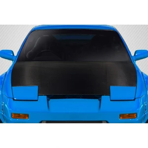 1989-1994 Nissan 240SX OEM Look Carbon Fiber Hood - image 1