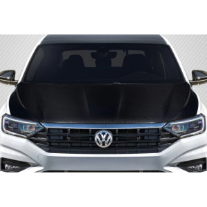 2019-2023 Volkswagen Jetta Carbon Creations OEM Look Hood - 1 Piece - image 1 2019-2023 Volkswagen Jetta Carbon Creations OEM Look Hood - 1 Piece - image 1