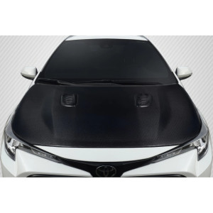 2023-2023 Toyota Corrolla Hatchback GR Carbon Creations OEM Look Hood - 1 Piece - image 1