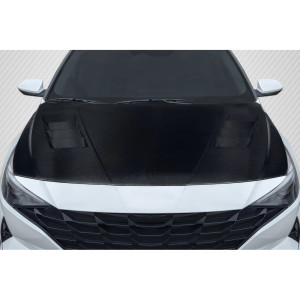 2021-2025 Hyundai Elantra Carbon Creations Kima Hood - 1 Piece - image 1