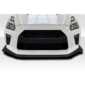 2017-2021 Nissan GT-R R35 Duraflex Vantix Front Lip Spoiler Air Dam - 1 Piece ( for use with OEM Front Bumper ) - image 1