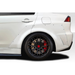 2008-2017 Mitsubishi Lancer / Lancer Evolution 10 Duraflex Vantix Rear Fender Flares - 2 Pieces (+35MM) - image 1 2008-2017 Mitsubishi Lancer / Lancer Evolution 10 Duraflex Vantix Rear Fender Flares - 2 Pieces (+35MM) - image 1