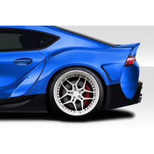 2020-2025 Toyota Supra A90 Duraflex Goblin Rear Fender Flares - 4 Pieces (+110MM) - image 1 2020-2025 Toyota Supra A90 Duraflex Goblin Rear Fender Flares - 4 Pieces (+110MM) - image 1