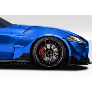 2020-2023 Toyota Supra A90 Duraflex Goblin Front Fender Flares - 6 Pieces (+70MM) - image 1 2020-2023 Toyota Supra A90 Duraflex Goblin Front Fender Flares - 6 Pieces (+70MM) - image 1
