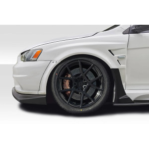 2008-2017 Mitsubishi Lancer / Lancer Evolution 10 Duraflex Vantix Front Fenders - 2 Pieces (+35MM) - image 1 2008-2017 Mitsubishi Lancer / Lancer Evolution 10 Duraflex Vantix Front Fenders - 2 Pieces (+35MM) - image 1