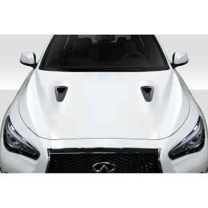 2014-2023 Infiniti Q50 Duraflex GTR Look Hood - 1 Piece - image 1