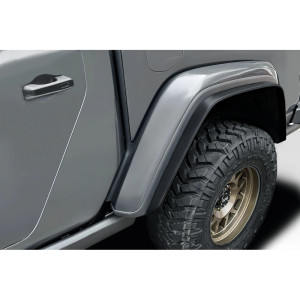 2020-2023 Jeep Gladiator Rubicon / Mojave Duraflex Duster Rear Fender Flare Add Ons - 2 Pieces - image 1 2020-2023 Jeep Gladiator Rubicon / Mojave Duraflex Duster Rear Fender Flare Add Ons - 2 Pieces - image 1