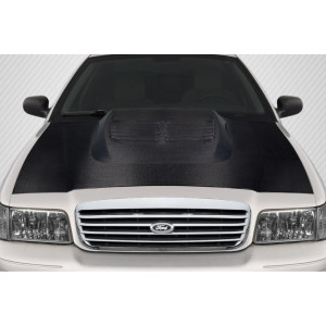 1998-2011 Ford Crown Victoria GT500 Look Hood - 1 Piece - image 1