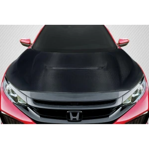 2016-2021 Honda Civic Type R Look Carbon Fiber Hood - image 1