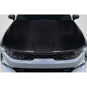 2021-2023 Kia K5 Carbon Creations Vision Hood - 1 Piece - image 1 2021-2023 Kia K5 Carbon Creations Vision Hood - 1 Piece - image 1